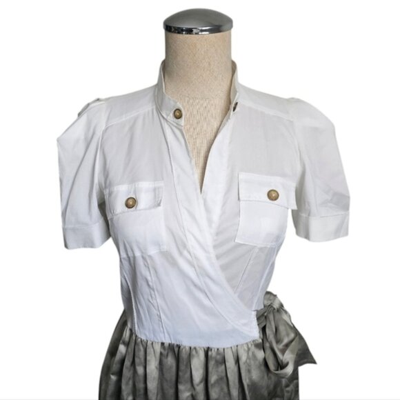 Diane Von Furstenberg Steele Wrap Dress Size 2 - Picture 3 of 15